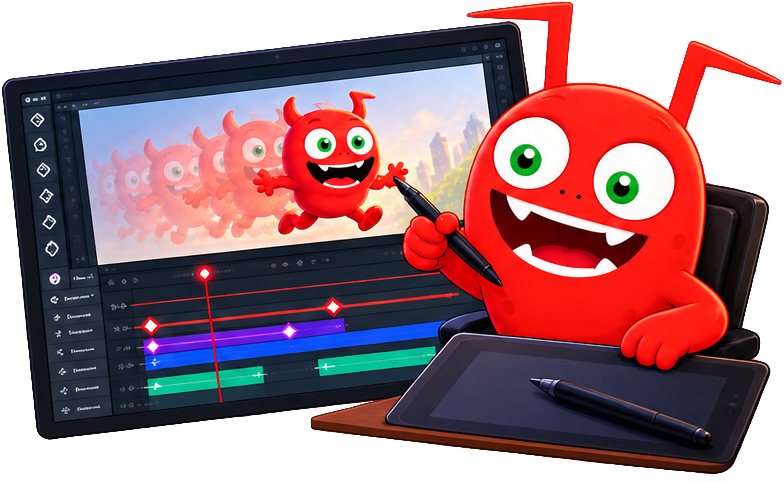 2D Animation Keyframing